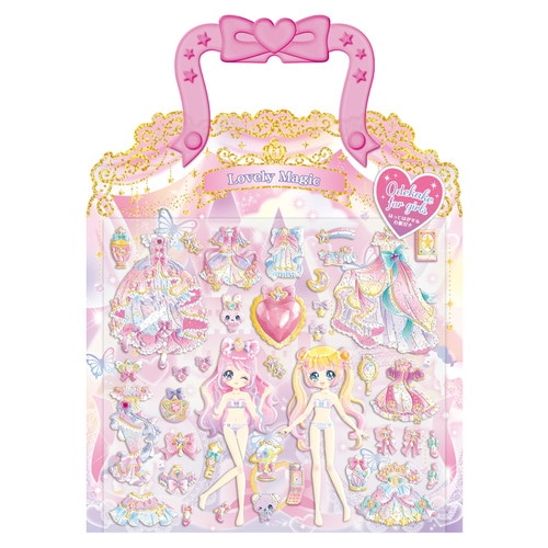 #カミオジャパン ステッカー おでかけFOR GIRLSシール  LOVELY MAGIC 227591