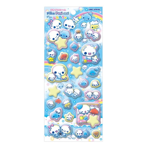 #カミオジャパン ステッカー PIKAPUNIシール  あわわちゃん 229336