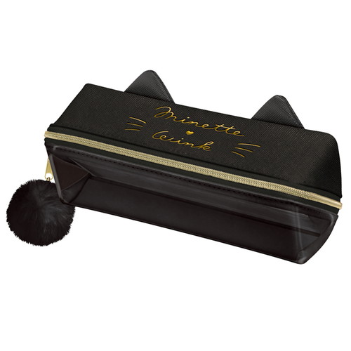 #カミオジャパン ペンケース ターンオープンペンケース  ミネットウィンク 229539