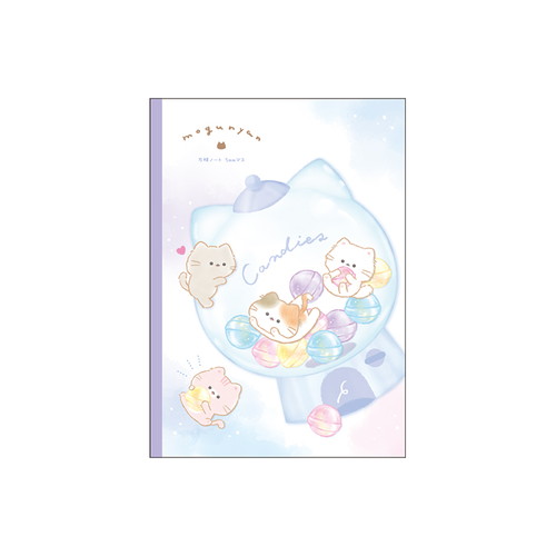 #カミオジャパン 方眼ノート もぐにゃんB5方眼ノート5mm B5キャンディ 229680