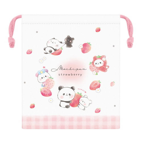 #カミオジャパン 巾着 マチ付き巾着  もちもちぱんだ 229792