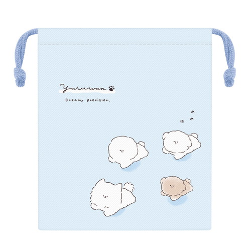 #カミオジャパン 巾着 マチ付き巾着  YURUWAN 229805