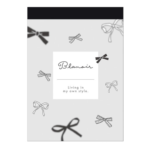 #カミオジャパン ミニメモ BLANOIRミニメモ  MISTRIBBON 230258