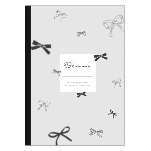 #カミオジャパン クロスノート BLANOIRクロスノート B5 MISTRIBBON 230260