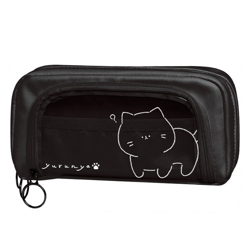 #カミオジャパン ペンケース ゆるにゃーフロントオープンペンケース  ゆるにゃー 231025