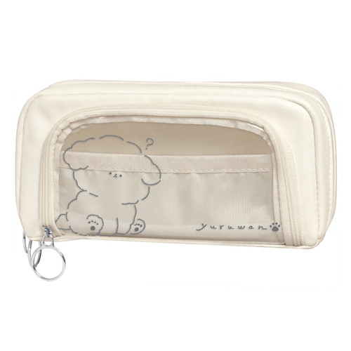 #カミオジャパン ペンケース ゆるわんフロントオープンペンケース  ゆるわん 231026