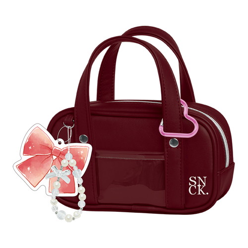 #カミオジャパン  スクールバッグ風ペンポーチ  ブラウン 231109