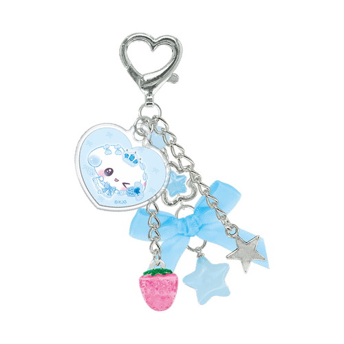 #カミオジャパン  まじかるベリーベリージャラジャラジェムキーホルダー  ぶるべりー 231155