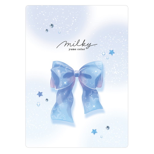 #カミオジャパン  MILKY BLUE下敷き   231202