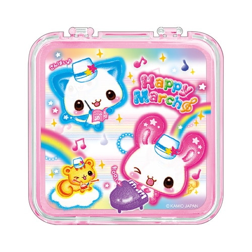 #カミオジャパン  平成ファンシークリアケース入りメモ  ハッピーマーチ 231416