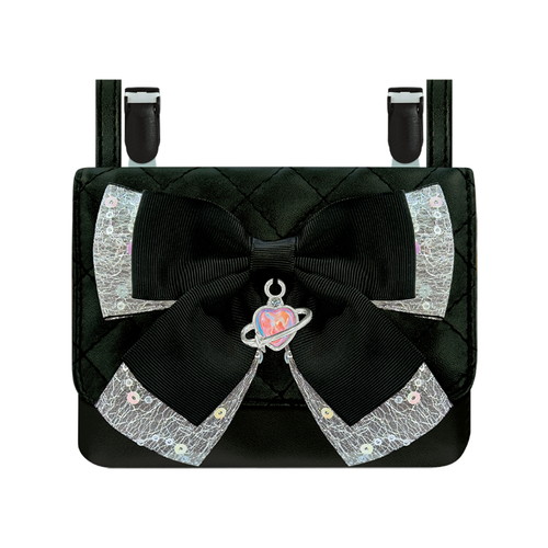 #カミオジャパン  横長どこでもポッケ合皮  レイヤーリボン 231716