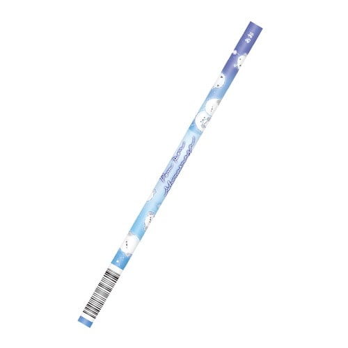 #カミオジャパン 鉛筆 マット軸赤青鉛筆  ぽんぽんシマエナガ 231729