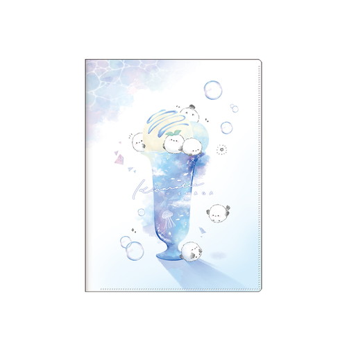 #カミオジャパン  ずっとシマエナガ10ポケットクリアファイル  キララティックエナガ 232013