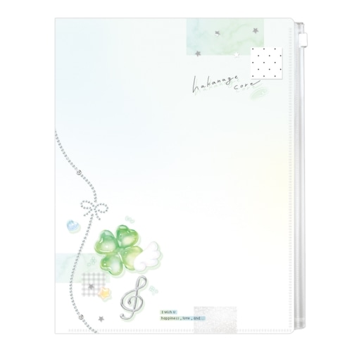 #カミオジャパン  はかなげコアファスナー付き6Pクリアファイル  はかなげコア 232042