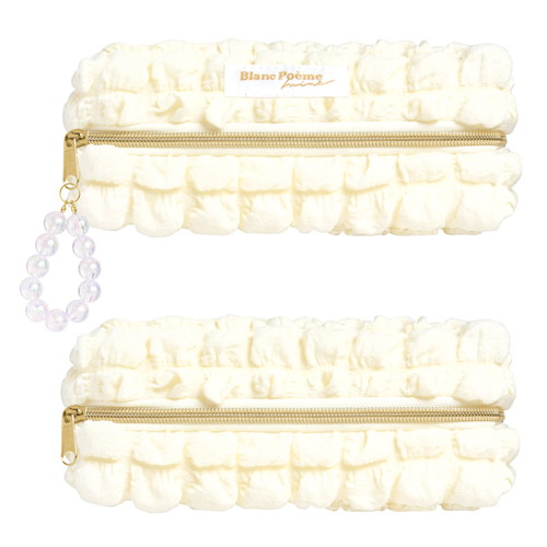 #カミオジャパン  2ルームペンケース  ポップコーンアイボリー 232052