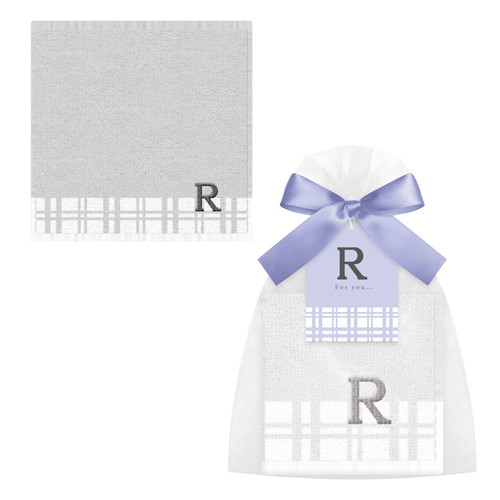 #カミオジャパン タオル イニシャルプチギフトタオルIN巾着  R 232488