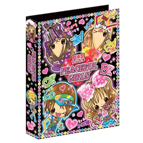 #カミオジャパン プロフィール帳 平成プロフィール帳  PEACEFUL GIRLS 232804