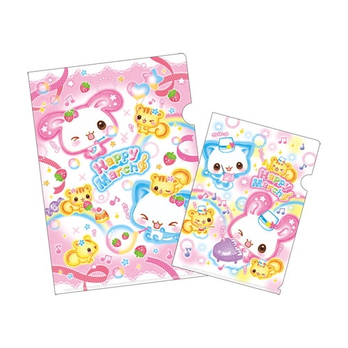 #カミオジャパン クリアファイル 平成ファンシーセットクリアファイル  HAPPYMARCH 232827