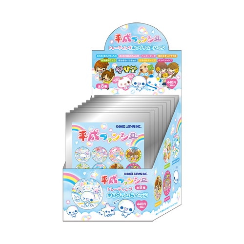 #カミオジャパン 缶バッジ 平成ファンシートレーディングホログラム缶バッジ  平成ファンシー 232877