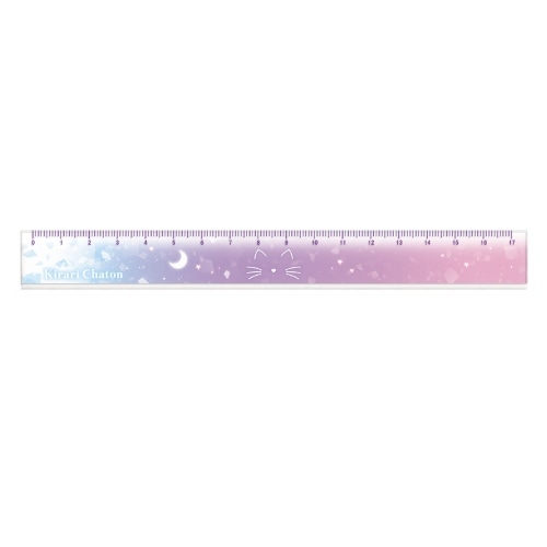 #カミオジャパン 定規 新学期スリム17cm定規  ブラノワール 234349