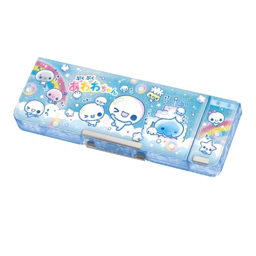 #カミオジャパン ペンケース 新学期消しゴムポケット両面ペンケース  ぽんぽんシマエナガ 234551