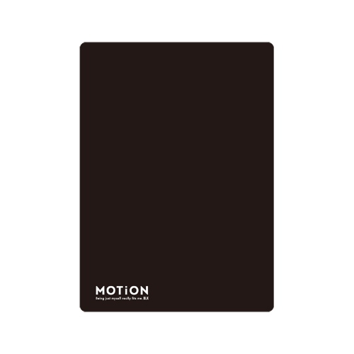 #カミオジャパン 下敷き 新学期MOTiON下敷き  ブラック 234800