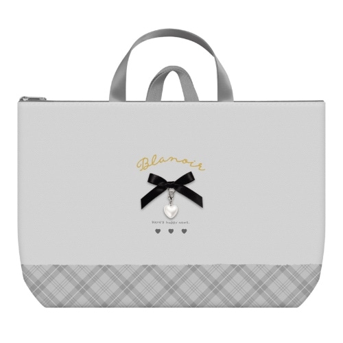 #カミオジャパン おけいこバッグ 新学期おけいこバッグ  モノクロシフォン 234972