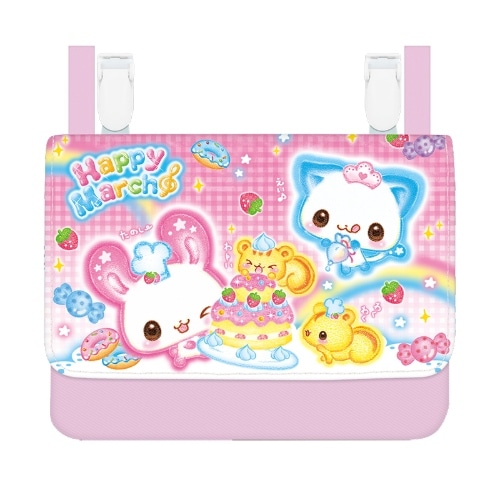 #カミオジャパン  横長ショルダーひもどこでもポッケ  ハッピーマーチ 235325