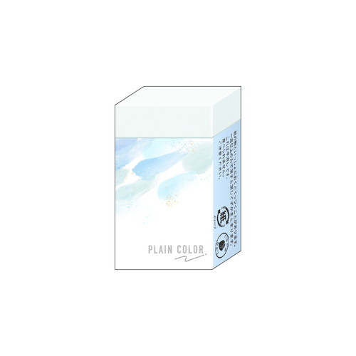 #クラックス 筆記小物 PLAIN COLORまとまるくん消しゴム  ブルーペイント 130678