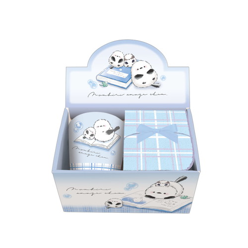 #クラックス キッチン雑貨 タオル付きマグカップ  ノンビリエナガチャン 133579