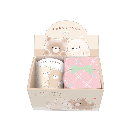 #クラックス キッチン雑貨 タオル付きマグカップ  クマタロズ 133581