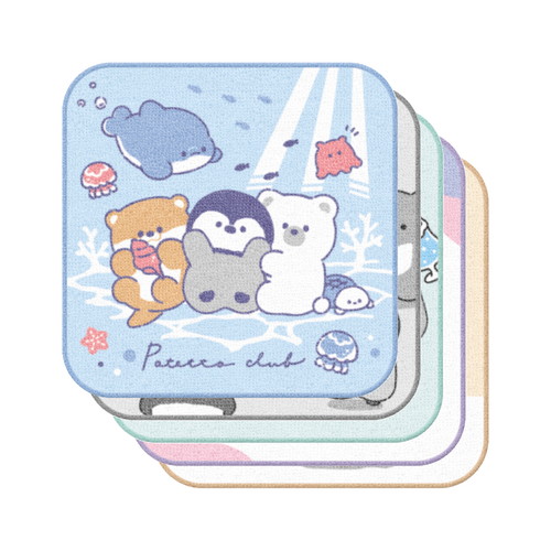 #クラックス 生活雑貨 5枚組ミニタオル  ポテットクラブ 133629