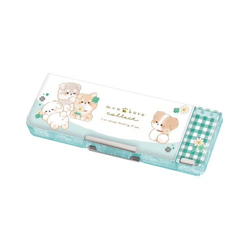 #クラックス 収納用品 消しゴムポケット付き両面ペンケース  アレコレコレクト 133728