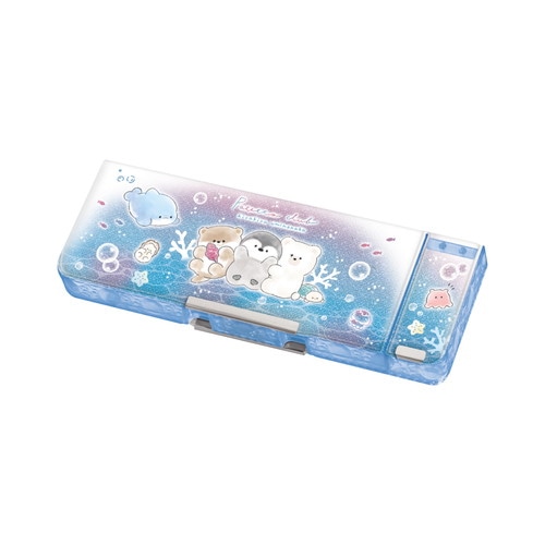 #クラックス 収納用品 消しゴムポケット付き両面ペンケース  ポテットクラブ 133729