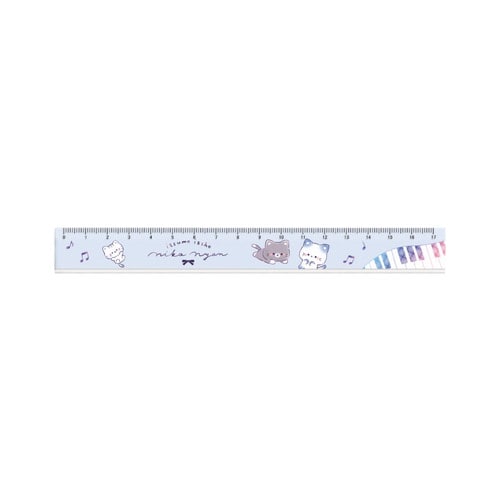 #クラックス 筆記関連小物 スリム定規 17cm ニコニャン 133764