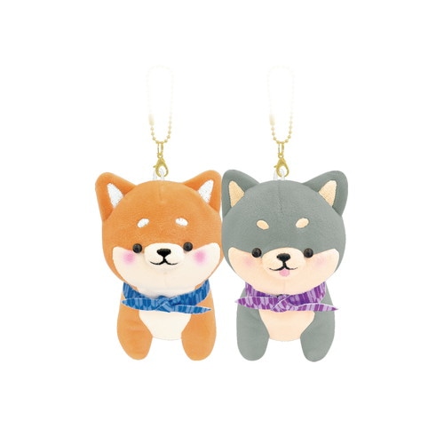 #クラックス 身辺雑貨 Ｌサイズニコヌイキーホルダー  シバイヌ２ 133946