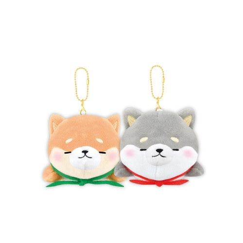 #クラックス 身辺雑貨 ニコヌイキーホルダー  シバイヌ／ネコロビ２ 133952