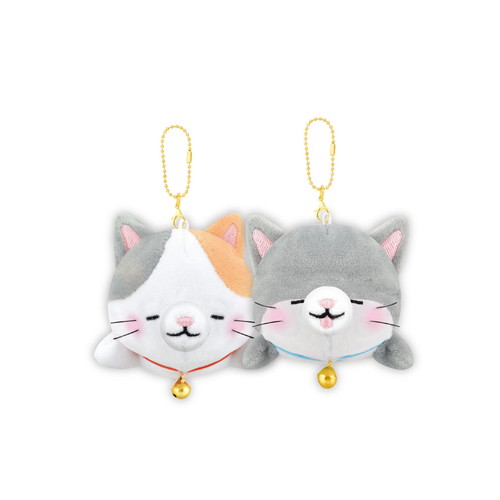 #クラックス 身辺雑貨 ニコヌイキーホルダー  ネコ／ネコロビ２ 133953