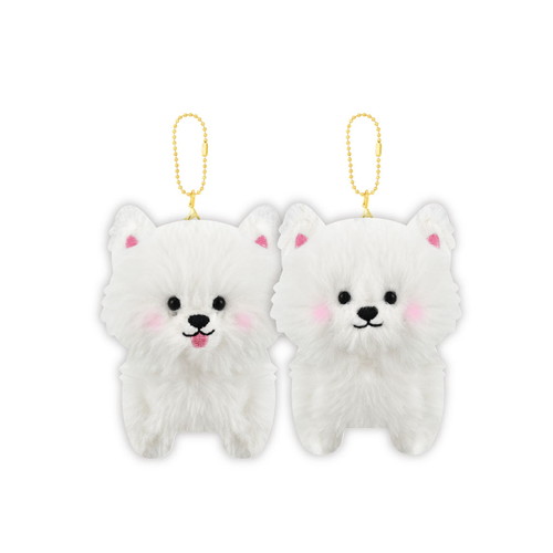 #クラックス 身辺雑貨 ニコヌイキーホルダー  サモエド 133954
