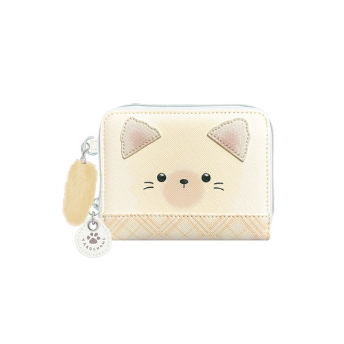 #クラックス 身辺雑貨 二ツ折り財布  ネコタロ 133989