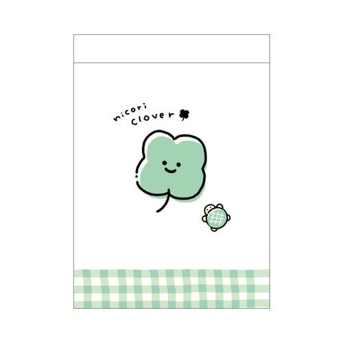 #クラックス メモ クローバーコレクションミニメモ  ニコリクローバー 134967