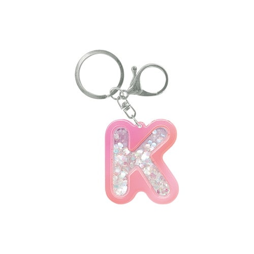 #クラックス 身辺雑貨 シャカシャカイニシャルキーホルダー  Ｋ 135064