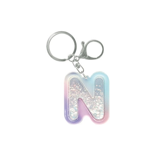 #クラックス 身辺雑貨 シャカシャカイニシャルキーホルダー  Ｎ 135066