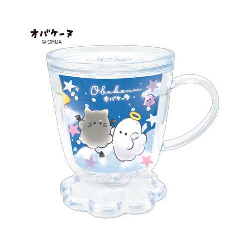 #クラックス キッチン雑貨 カフェ型グリッターカップ  オバケーヌ 135423