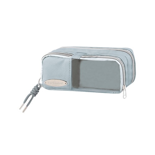 #クラックス 収納用品 マルチウィンドウペンケース  グレー 135544