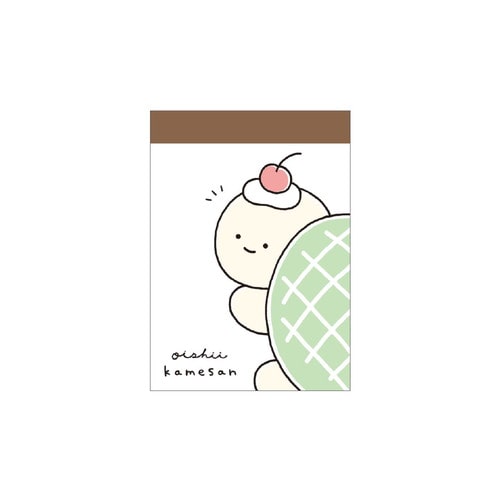#クラックス メモ オイシイカメサンミニメモ  アップ 135810