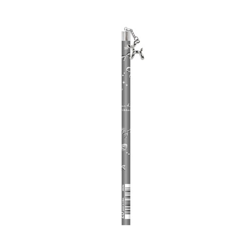 #クラックス 鉛筆 メタリックライクチャーム付鉛筆 2B ルーズノットリボン 135862
