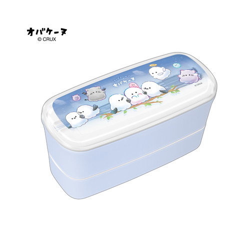 #クラックス ランチ雑貨 2段ランチBox  オバケーヌ 136070