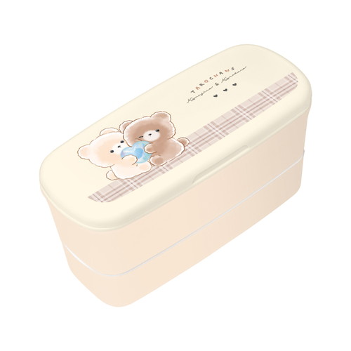 #クラックス ランチ雑貨 2段ランチBox  タロチャンズ･クマタロズ 136080