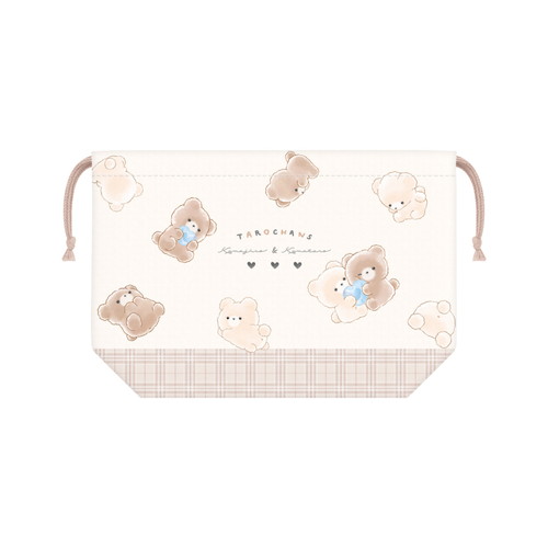 #クラックス ランチ雑貨 ランチ巾着  タロチャンズ･クマタロズ 136086